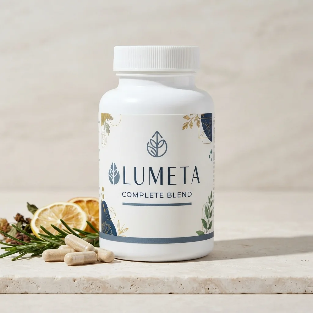 Lumeta Complete Blend burk med ingredienser